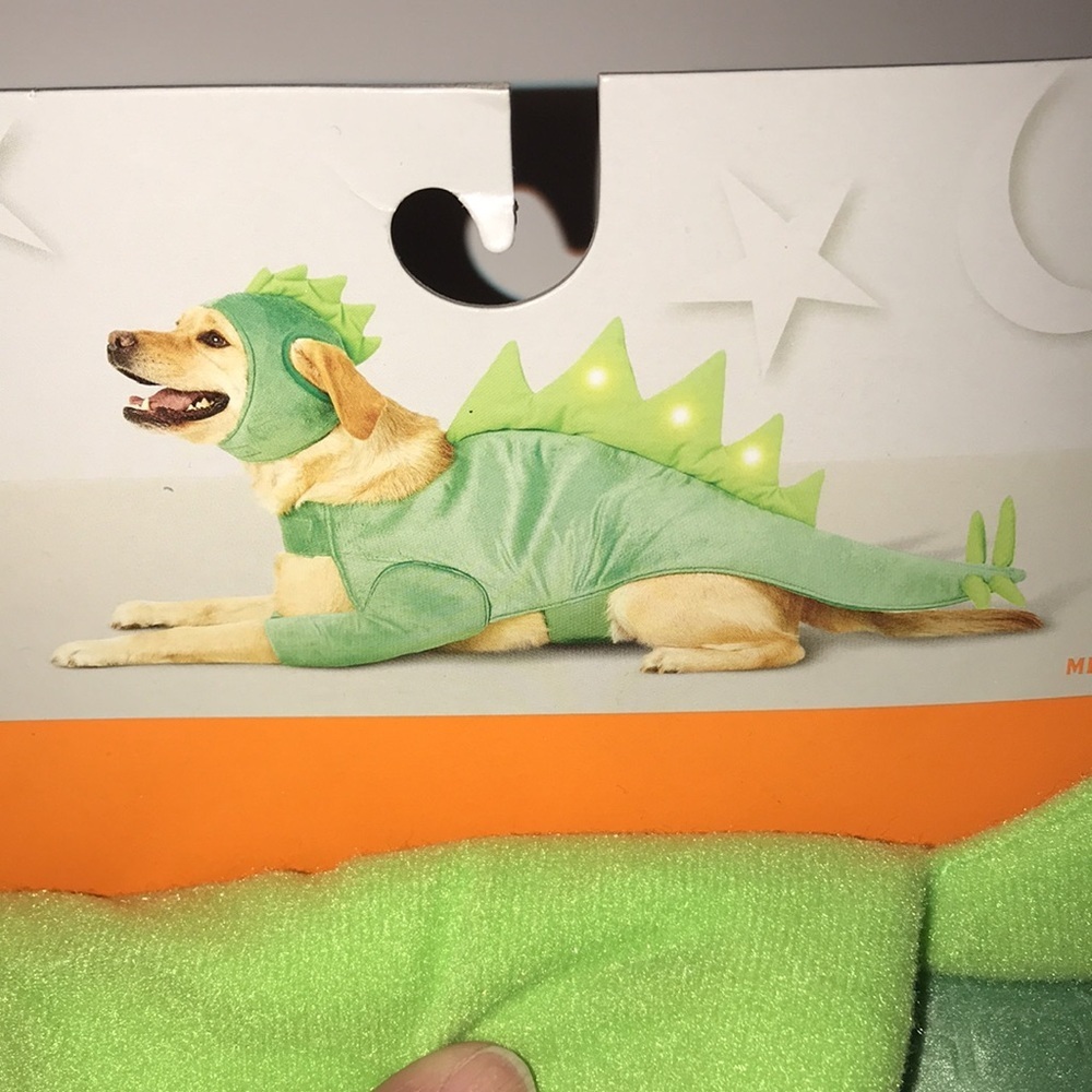 NIP Pet Stegosaurus Halloween Costume